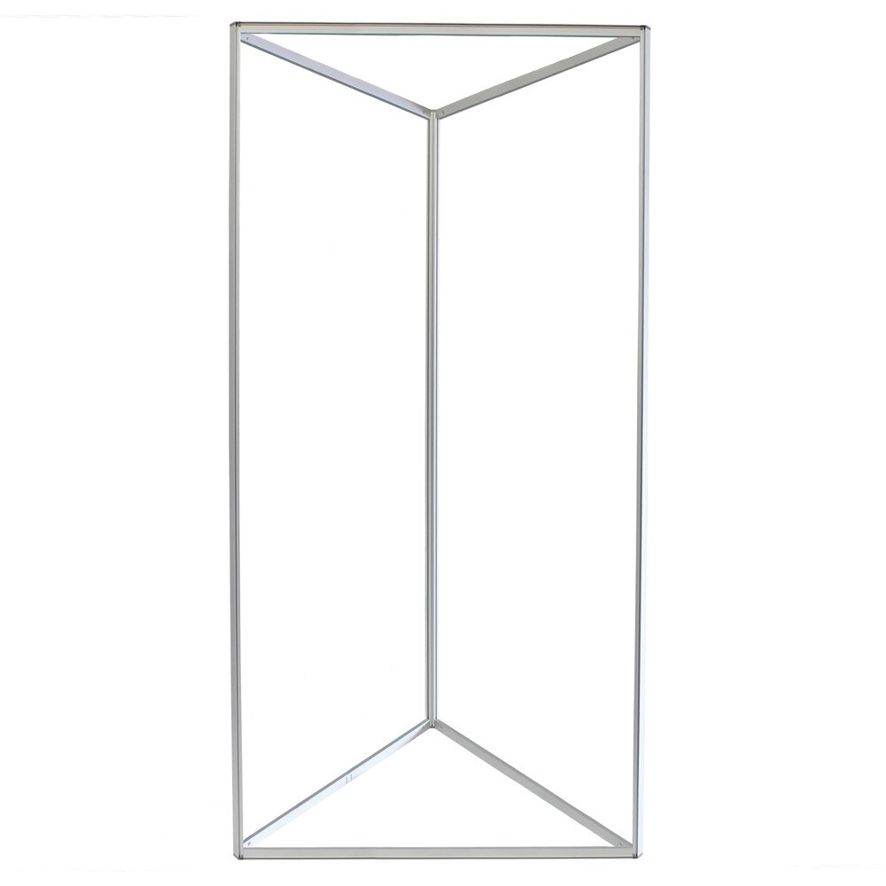 Big Sky Triangle Tower Silver Frame — 4x8 Hardware Only